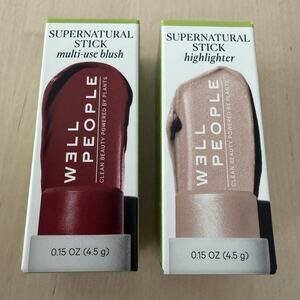 Well People Supernatural Stick Multi-Use Blush Pomegranate & Highlighter Glow